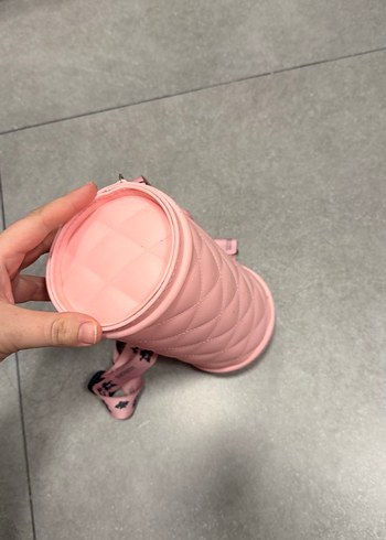 Pembe Tokalı Kız Çocuk Çantası - Görsel 4