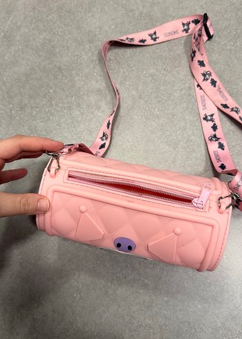 Pembe Tokalı Kız Çocuk Çantası - Görsel 2