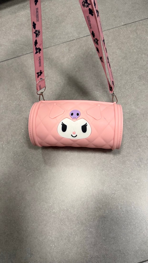 Pembe Tokalı Kız Çocuk Çantası - Görsel 3