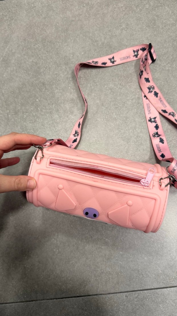 Pembe Tokalı Kız Çocuk Çantası - Görsel 2