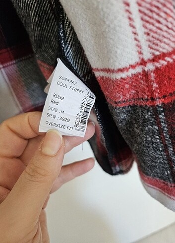 Defacto defacto flanel oversize gömlek