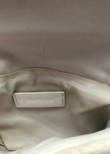 Beyaz Peluş Kadın Omuz Çantası - Görsel 3