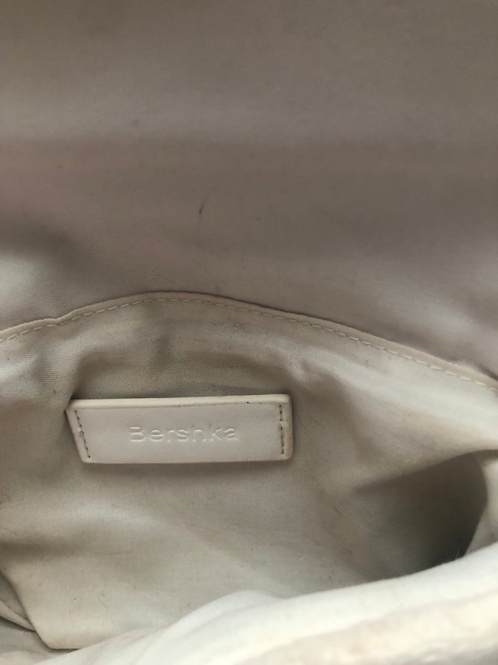 Beyaz Peluş Kadın Omuz Çantası - Görsel 3