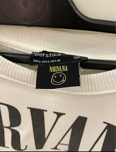 s Beden beyaz Renk Nirvana Sweatshirt