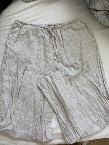 Bershka keten pantplon