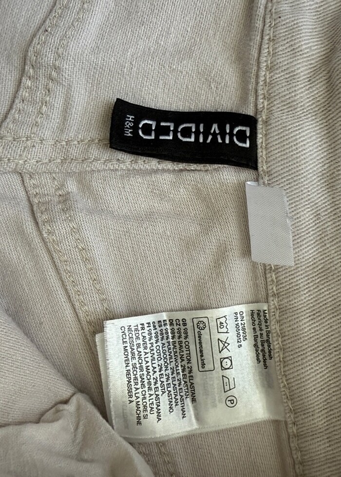 Hm pantolon bej - Görsel 2