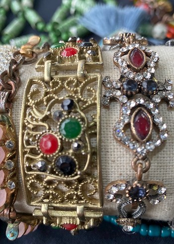 Bohem Çok Renkli Boncuklu Kadın Bileklik - Görsel 4