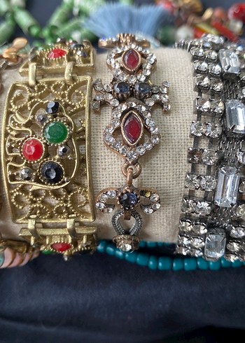 Bohem Çok Renkli Boncuklu Kadın Bileklik - Görsel 2