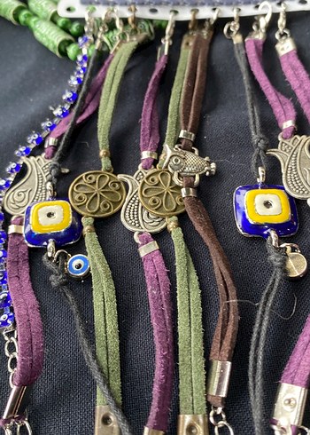 Renkli Boncuklu Etnik Bohem Bileklikler - Görsel 2