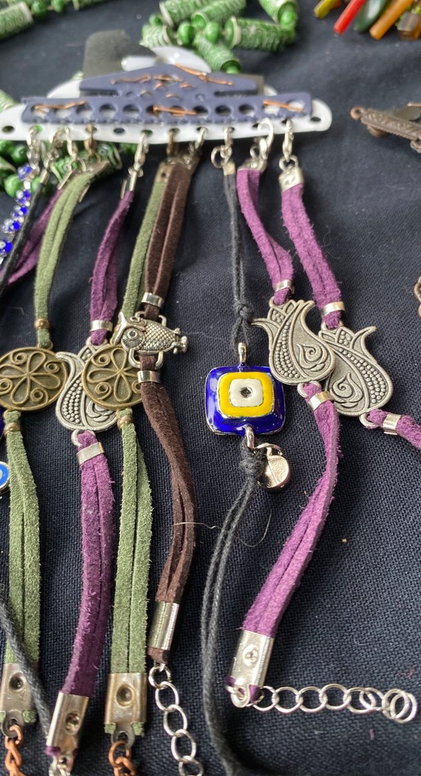 Renkli Boncuklu Etnik Bohem Bileklikler - Görsel 3