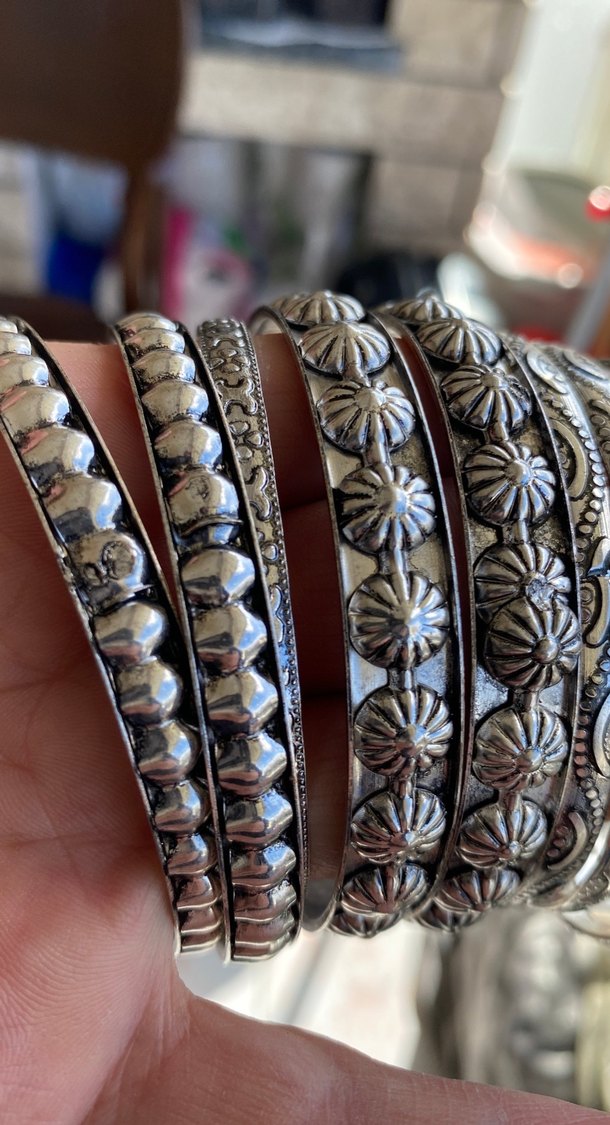 Gri Desenli Bohem Boncuklu Kadın Bileklik - Görsel 4