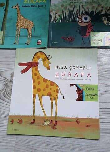 Beden Renk 3 adet çocuk kitabı