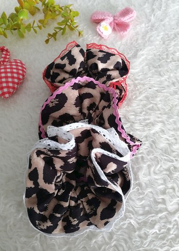 Renkli Dantel Detaylı Bohem Kadın Toka - Görsel 2