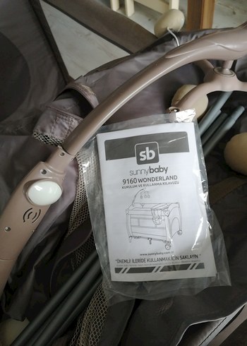 Kahverengi ve Gri Oyun Parkı Yatak - Görsel 5