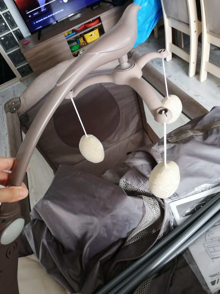 Kahverengi ve Gri Oyun Parkı Yatak - Görsel 4