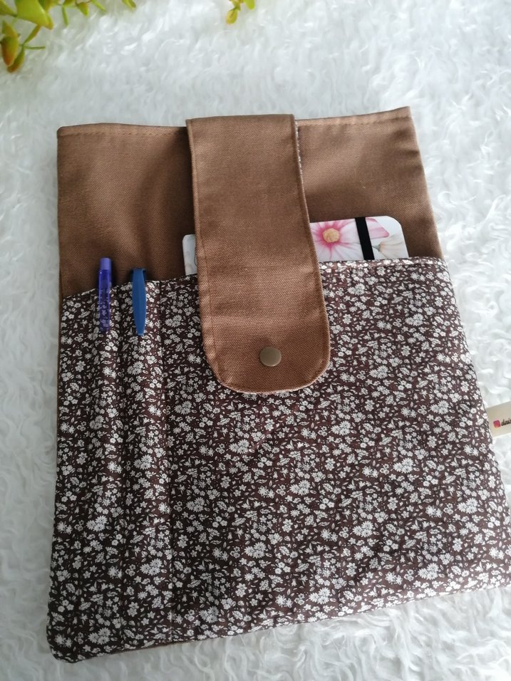 Dantel Detaylı Kahverengi Bohem Laptop Çantası - Görsel 2