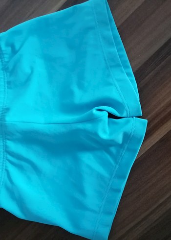 Erkek Çocuk Mavi Düz Deniz Şortu - Görsel 5