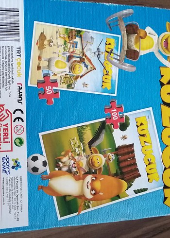 Kuzucuk Çocuklar için 50 ve 100 Parça Bulmaca - Görsel 2