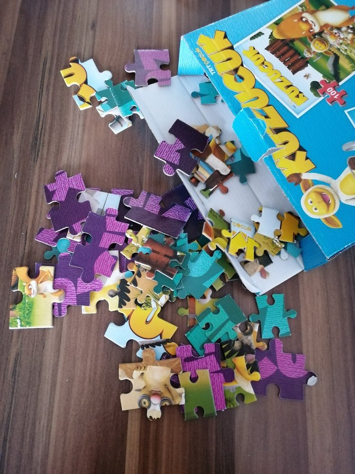 Kuzucuk Çocuklar için 50 ve 100 Parça Bulmaca - Görsel 3