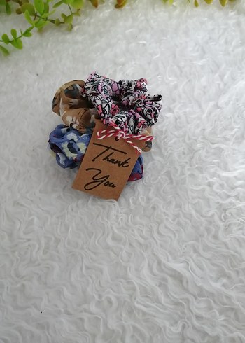 Renkli Bohem Elastik Saç Tokası Seti - Görsel 6