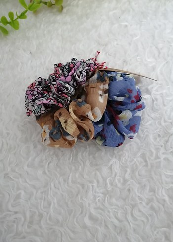 Renkli Bohem Elastik Saç Tokası Seti - Görsel 4