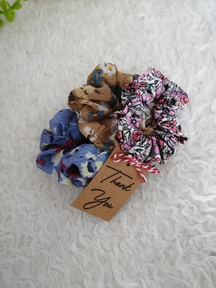 Renkli Bohem Elastik Saç Tokası Seti - Görsel 2