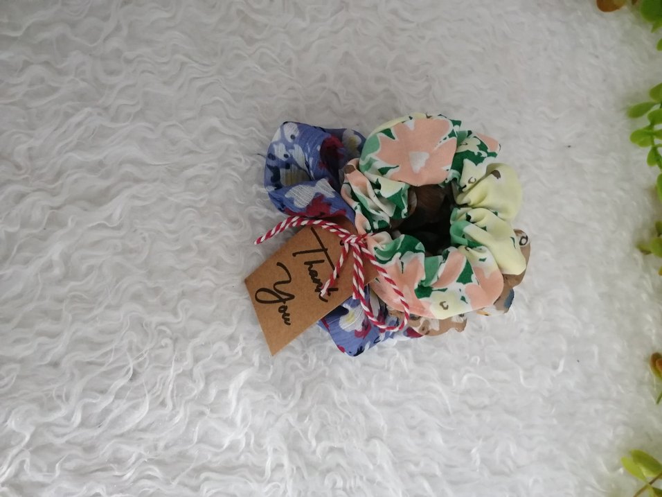 Renkli Bohem Elastik Saç Tokası Seti - Görsel 3