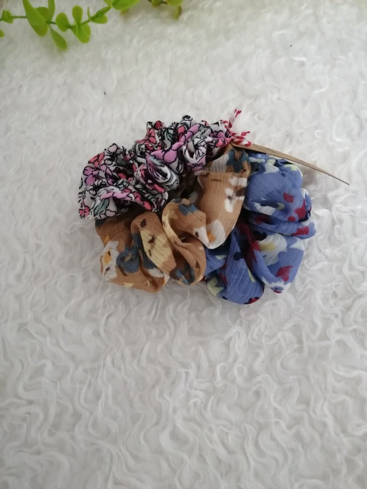 Renkli Bohem Elastik Saç Tokası Seti - Görsel 5