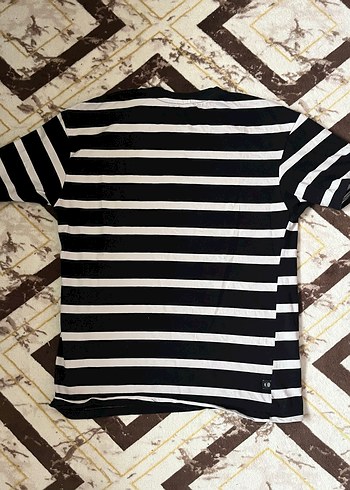 DEFACTO ÇİZGİLİ T-SHİRT - Görsel 4