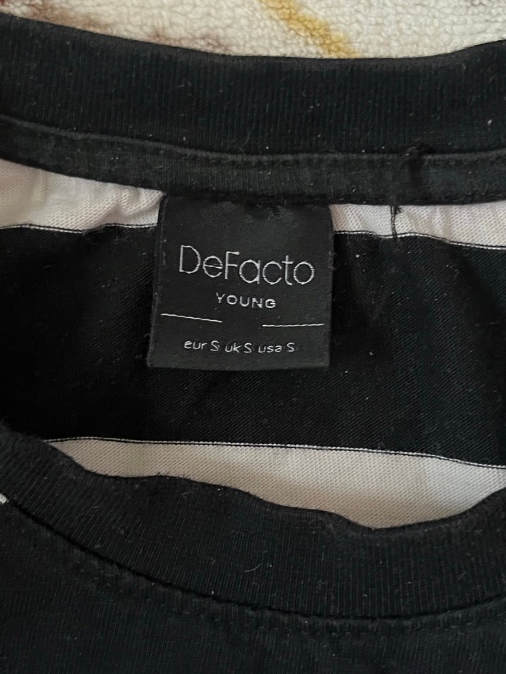 DEFACTO ÇİZGİLİ T-SHİRT - Görsel 3