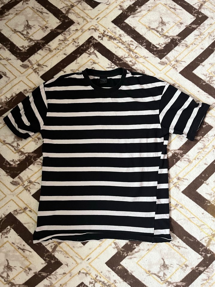 DEFACTO ÇİZGİLİ T-SHİRT - Görsel 2