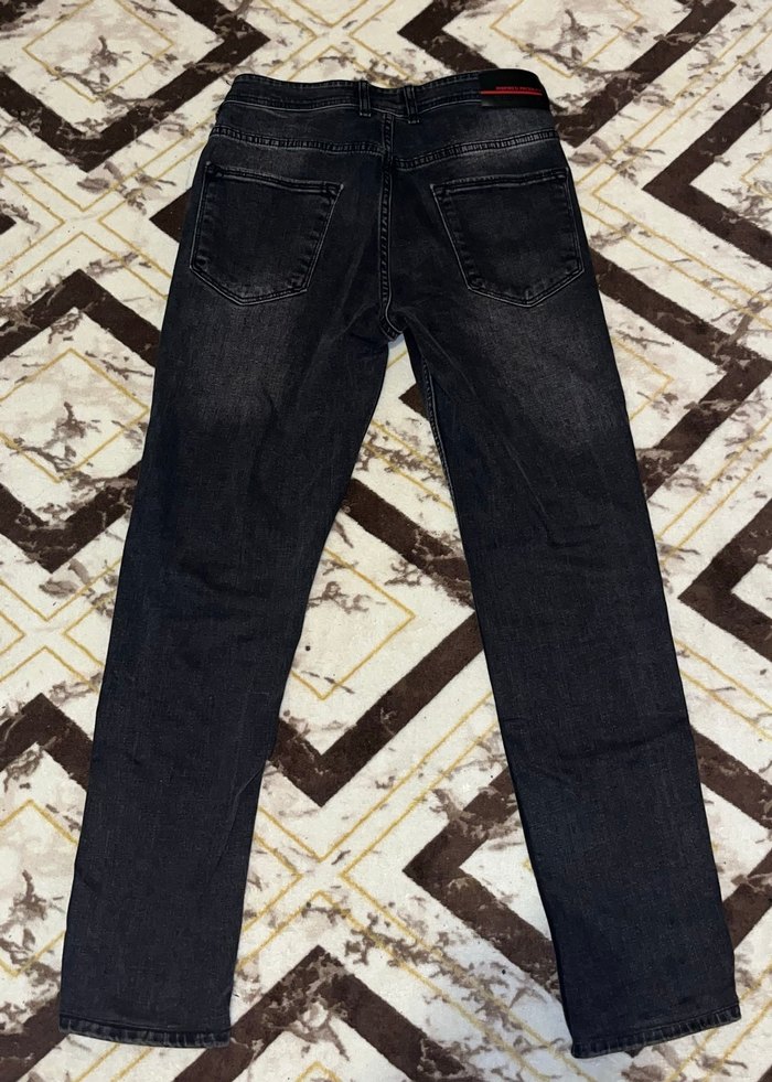 Siyah Jeans Kot Pantolon - Görsel 3
