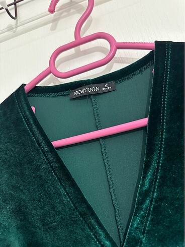 Kadife elbise - Görsel 2