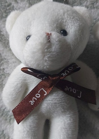 Peluş Ayıcıklı Anahtarlık 2 Adet - Görsel 3