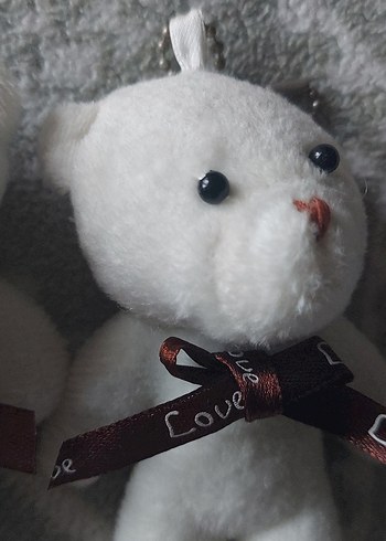 Peluş Ayıcıklı Anahtarlık 2 Adet - Görsel 4