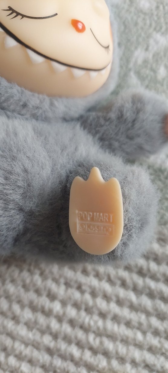 Lafufu Gri Peluş Oyuncak Figür - Görsel 5