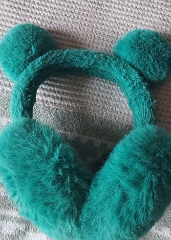 Penti Turkuaz Renkli Kedi Aksesuarı Peluş Kulaklık - Görsel 4