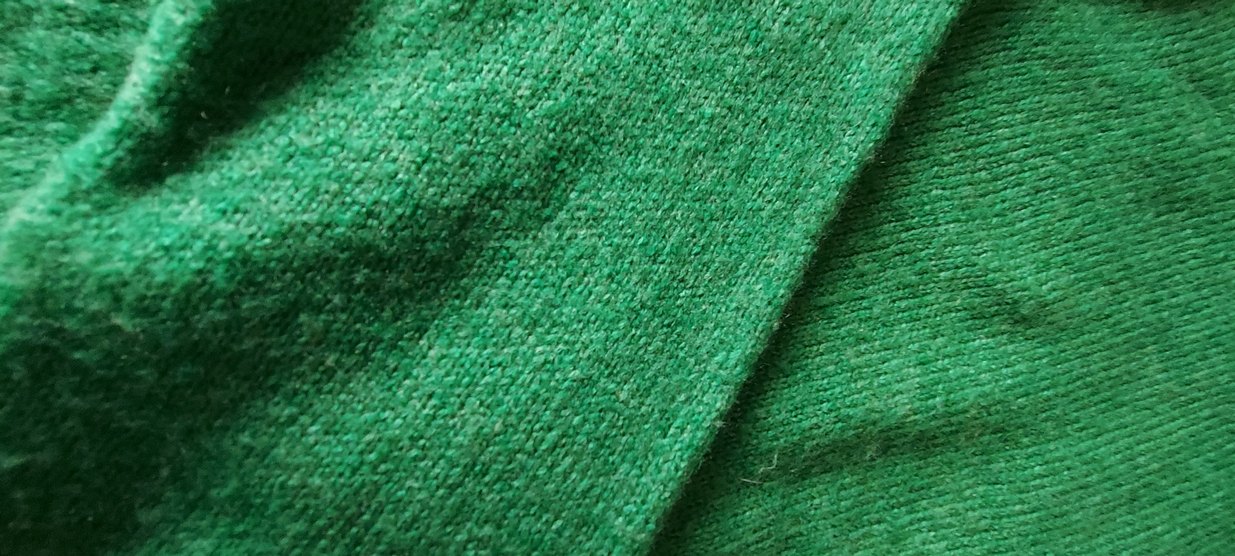 Yeşil Balıkçı Yaka Triko Kadın Kazak - Görsel 5