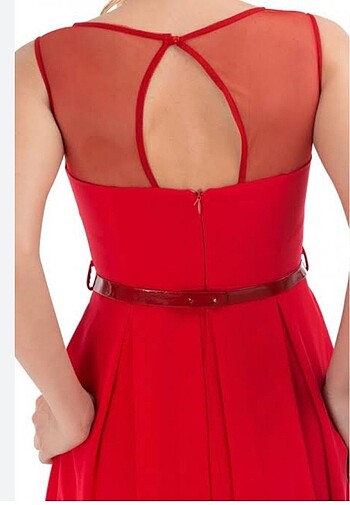 Çok şık gece elbisesi - Görsel 2