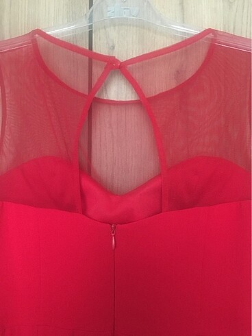 Çok şık gece elbisesi - Görsel 6