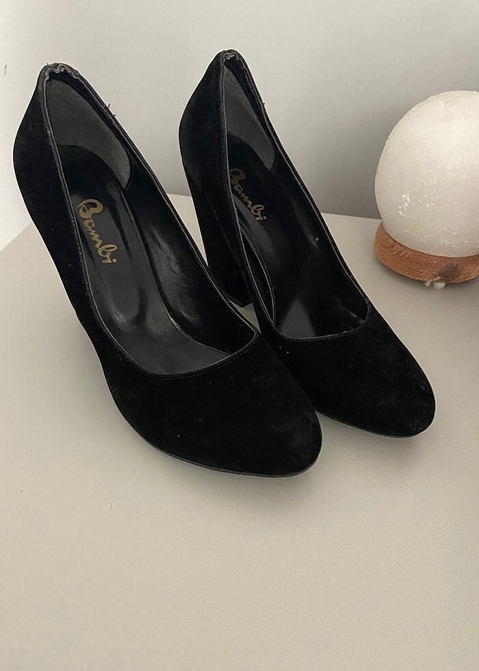 Nubuk stiletto - Görsel 4