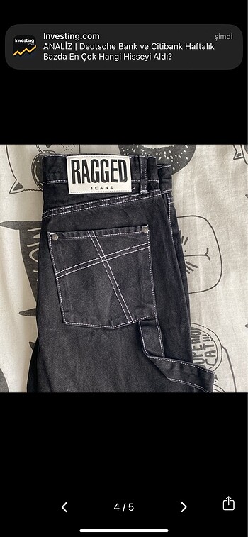 m Beden Hype Tr Baggy Pantolon Ragged Jeans