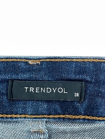 38 Beden lacivert Renk Trendyol & Milla Jean / Kot %70 İndirimli.