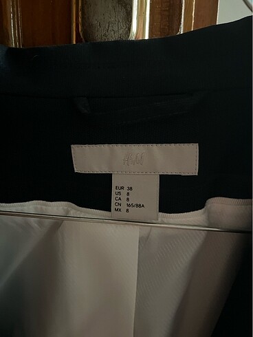 H&M HM Lacivert Blazer