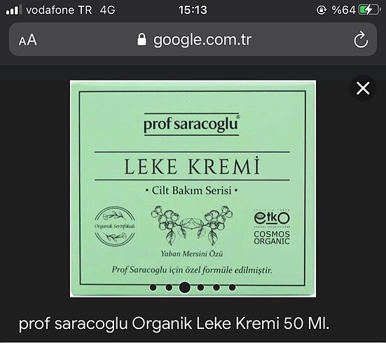  Beden Leke kremi