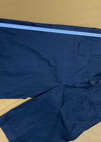 Denim Kadın Bermuda Şort - Görsel 4