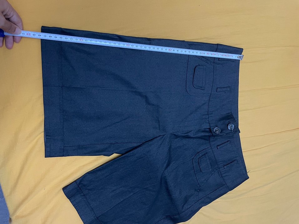 Denim Kadın Bermuda Şort - Görsel 4