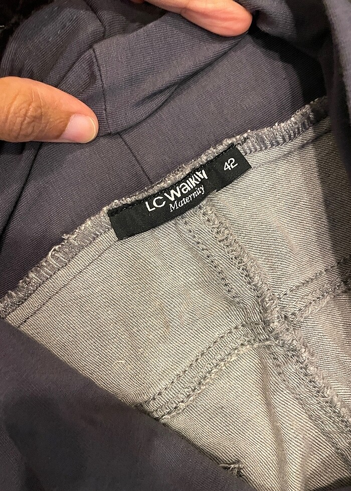 Hamile kot pantolon - Görsel 4