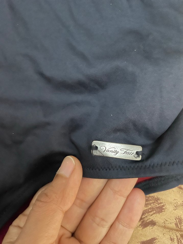 Çizgili ve Lacivert Bağlamalı Kadın Mayo - Görsel 2