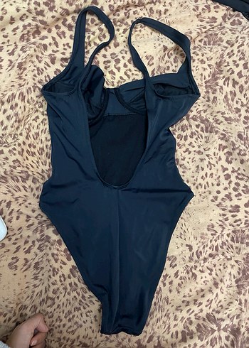 Lacivert Strappy Kadın Mayo - Görsel 5